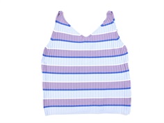 Kids ONLY clear sky/lavender frost stribet top
